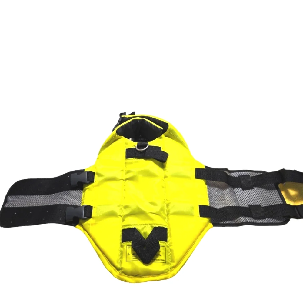 ``P25689 - Yellow Swimways Doggie Swim Vest Life Jacket